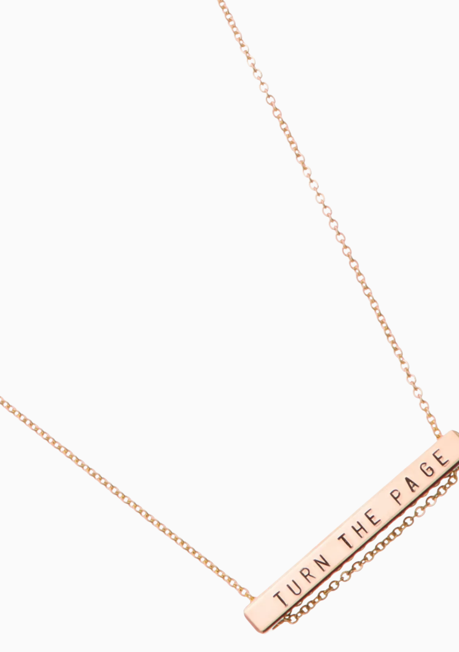 13 Karakter Rose Gold Kaplama Kişiselleştirilebilir Kolye - Görsel 2