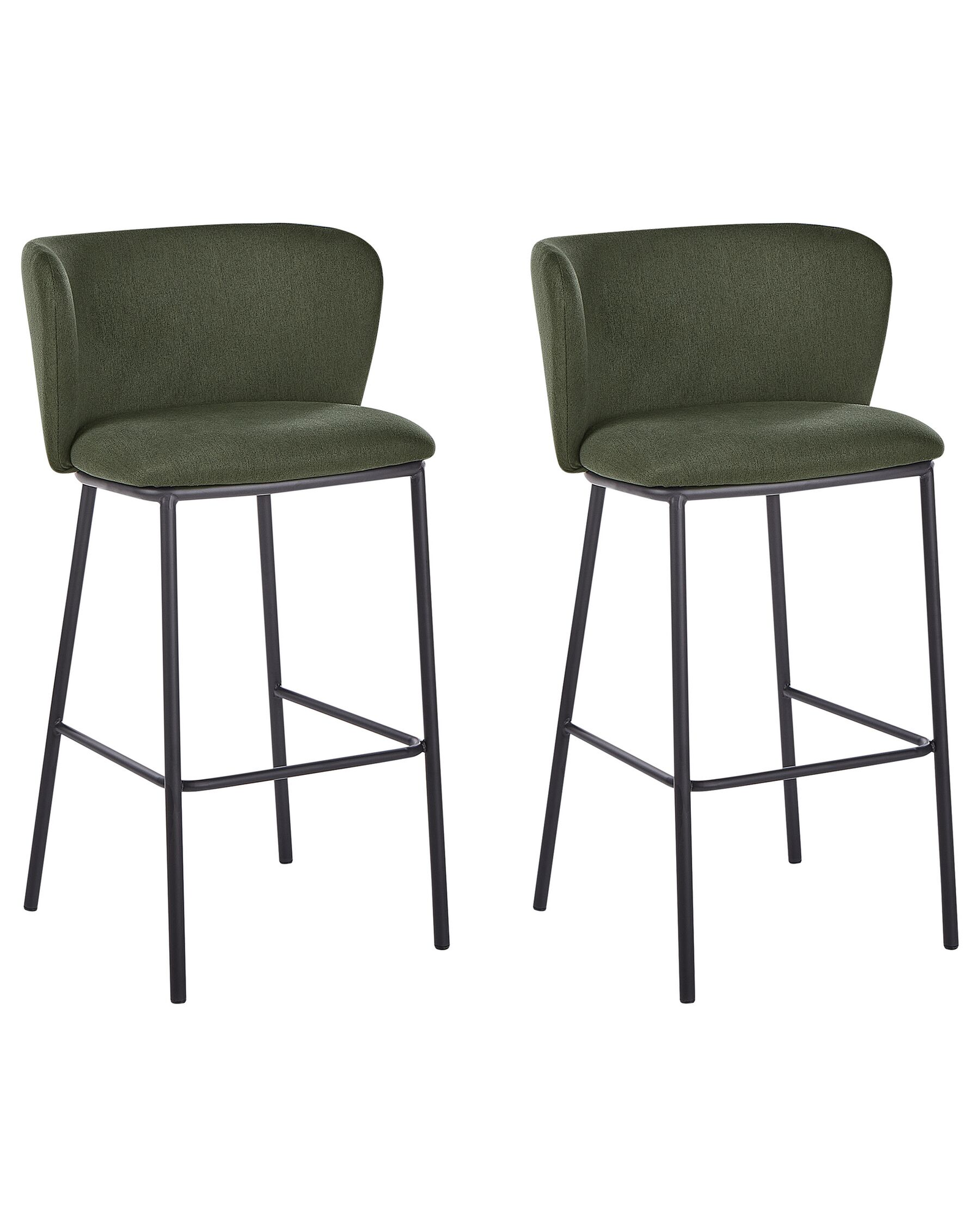 MINA 2'li Bar Sandalyesi Seti, 73 cm Oturum, Ayak Destekli, Modern Tasarım - Görsel 4